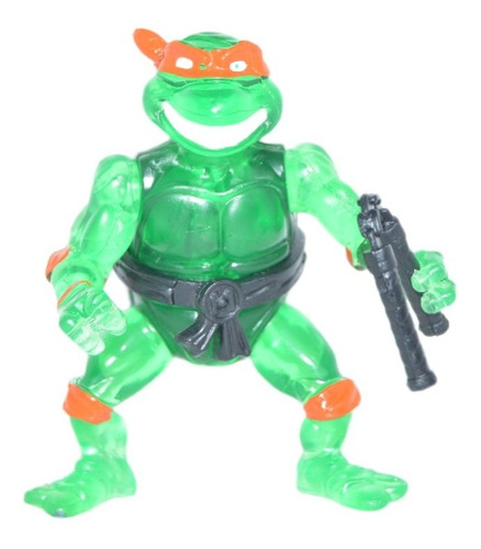 Figura Juguete Tortugas Ninja Miguel A Translucida 