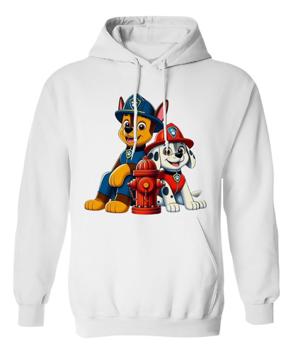 Sudadera Con Gorro Marshall Y Chase Paw Patrol