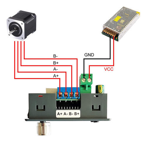 Rox Controlador De Motor Paso A Paso Crystally-zk-smc02