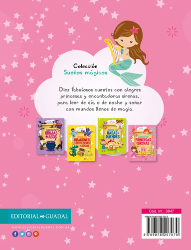 Cuentos Con Princesas Y Sirenas - Tapa Dura