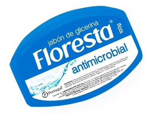 Jabón Glicerina Floresta Antimicrobial 100 G.