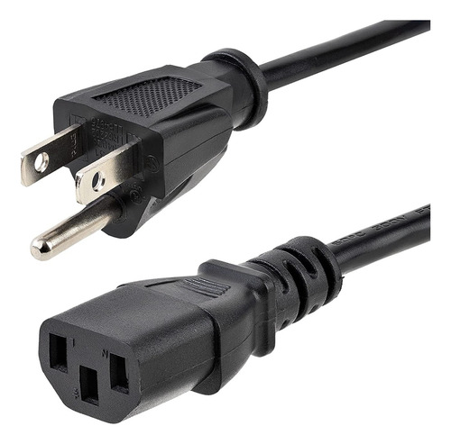 Cable De Corriente Poder Pc Monitor Impresoras Parlantes