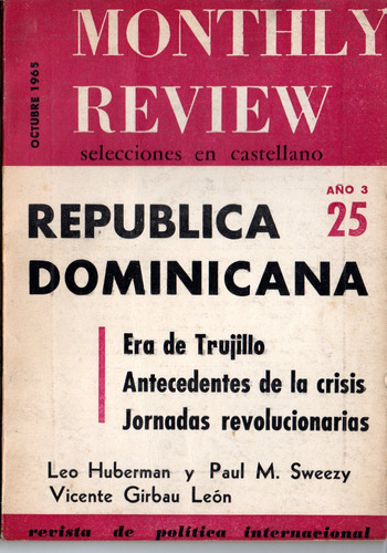 Monthly Review Nr. 25 - Año 3 - Octubre 1965 (0k)