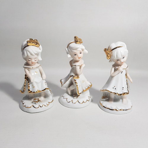 Antiguas Figuras Porcelana Monti Piero España Lote Mag 61675