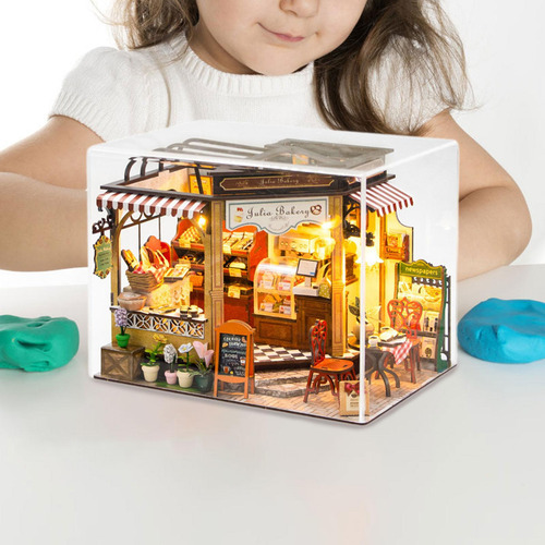 Kit De Bricolaje En Miniatura Para Casa De Muñecas,