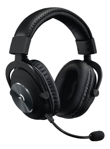 Imagen 2 de 4 de Audífonos gamer Logitech Pro X negro