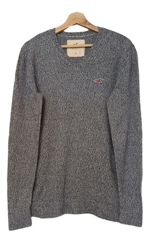 Sweater Hombre Jaspeado Talla M Hollister