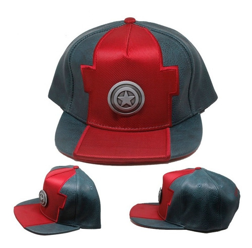 Gorra De Capitan América Movie Ajustable Importado