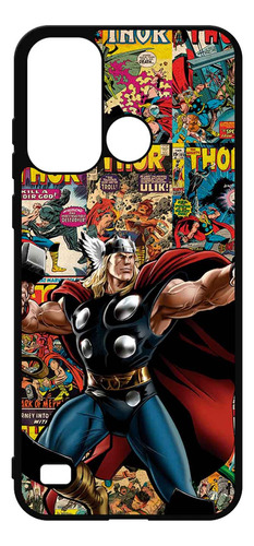 Funda Protector Case Para Zte A53 Plus Thor Marvel