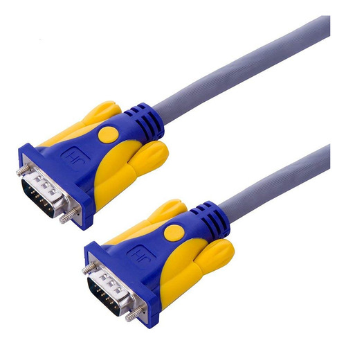 Cabl Adaptador Doble Anillo Magnetico 3+6 Vga 1080p Cable Tv