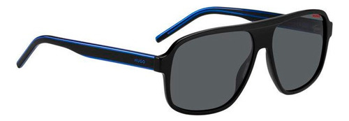 Lentes Hugo Hg1296/s Colores Solar Color Black/blue D51