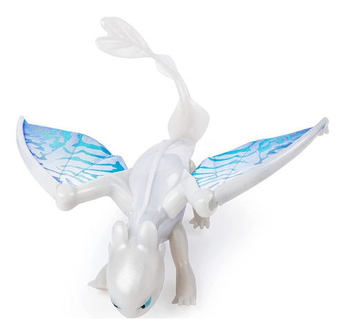 Imagen 1 de 5 de Dragon Dreamworks Dragons Lightfury Deluxe Luces Y Sonidos