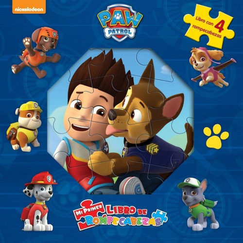 Paw Patrol - Mi Primer Libro De Rompecabezas - Guadal