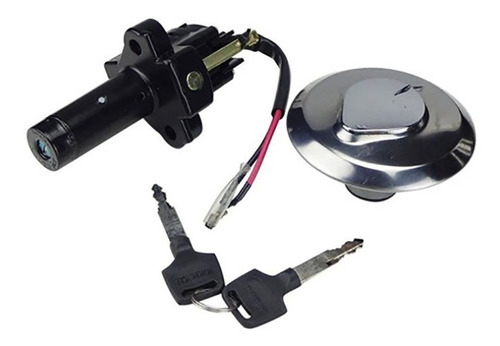 Kit Llave Contacto Tapa Tanque Honda Nx 400 Falcon