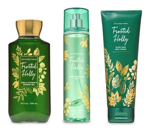  Splash Y Crema Frosted Holly Bath And Body Works