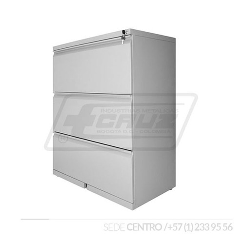 Archivador Horizontal De 3 Gavetas