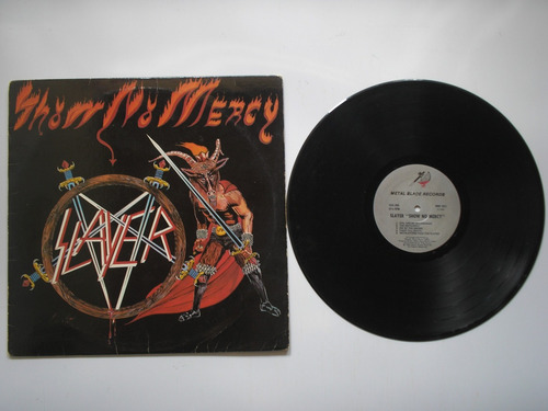 Lp Vinilo Slayer Show No Mercy Metal Blade Rec Prin Usa 1983