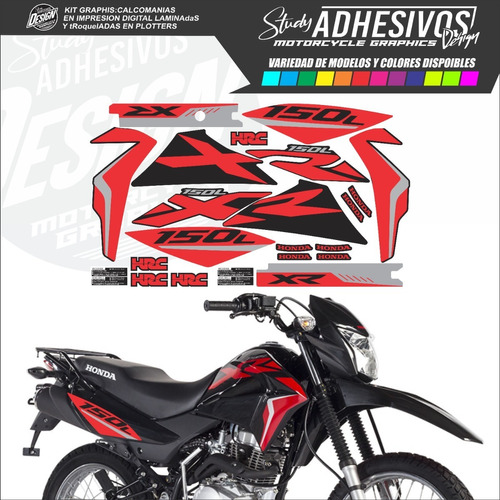 Calcomanias Xr 150 2019 Personalizadas  Tipo Originales 