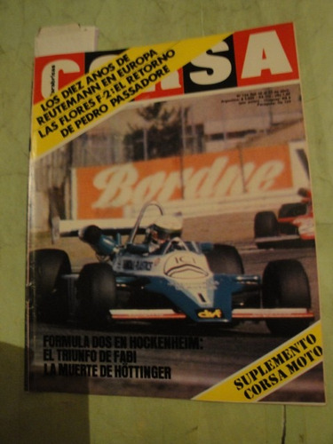 Corsa 724 Minardi 75 Brabham Bt49 Ferrari Formula 2 Recalde