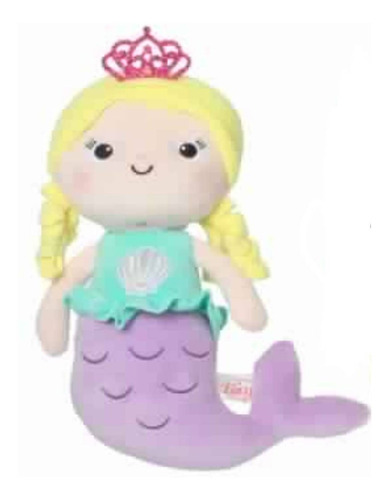 Sirena De Peluches Divinas Muñecas Peponas Del Mar 