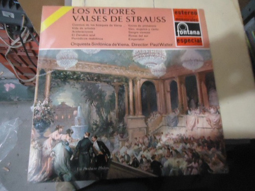 Los Mejores Valses De Strauss Lp