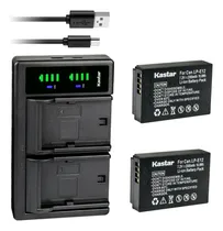 Comprar Cargador Dual + 2 Baterías Lp-e12 Lc-e12 Para Canon Eos M50