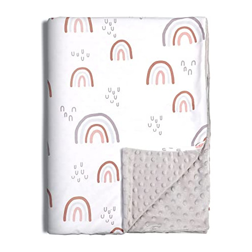 Baby Blankets Unisex Newborn Thick, Super Soft Comfy Ra...