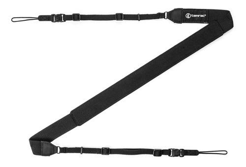 Tamrac Quick Release Leather Microfiber Shoulder Strap (blac