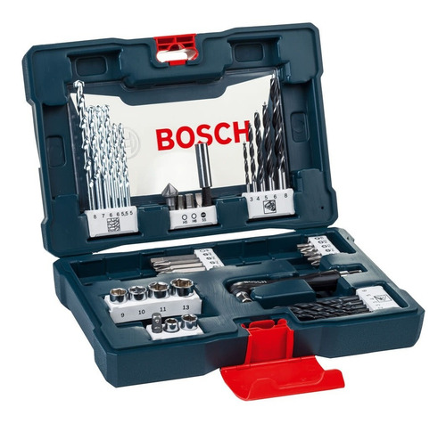 Imagen 1 de 5 de Set Puntas Y Brocas V-line 41 Unidades Bosch