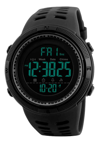 Black Mamut Reloj Digital Deportivo, Militar, Moderno