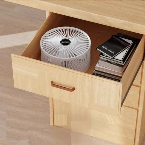 Ventilador Escritorio Pequeño Plegable 3 Velocidades 180°