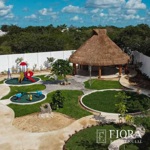 Terreno En Venta En Fiora Residencial Cholul Listo Para Construir