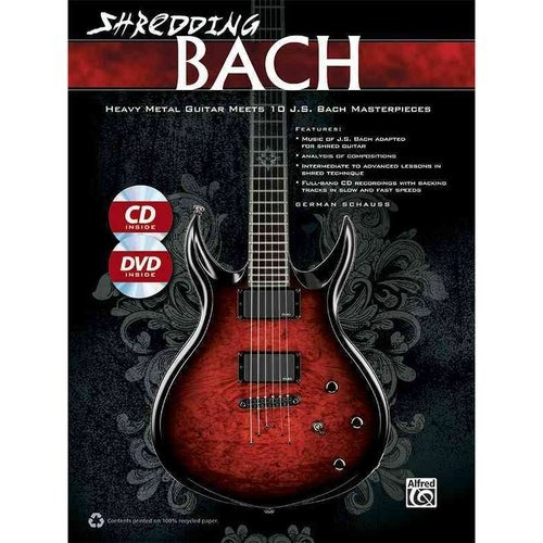 Libro Trituración De Bach: Heavy Metal Guitarra Cumplir 10
