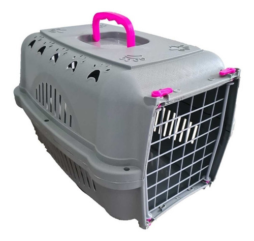 Caixa Transporte Para Cães E Gatos Durafalcon Neon N3