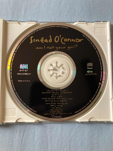 Sinéad O'connor / Am I Not Your Girl? Cd 1992 Impecable (Usado)