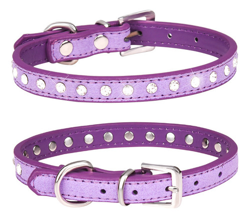 Collar Con Forma De Gatito Con Diamantes Y Accesorios Con Fo