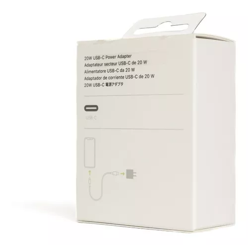 20W USB-C Power Adapter - Adaptador de corriente USB-C de 20 W