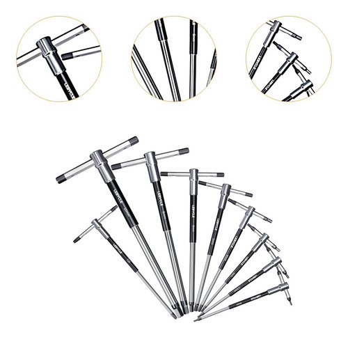 Kit De Herramientas De Reparación De Bicicletas Con Mango