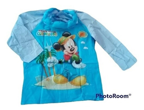 Impermeable Para Lluvia Niños, Mickey 