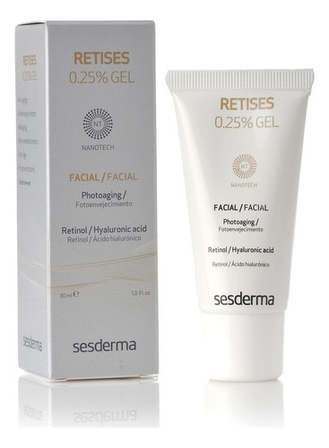 Sesderma Gel Retises 0.25% 30ml Retinol Acido Hialuronico Tipo De Piel Antiedad