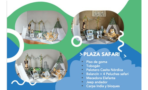 Imagen 6 de 6 de Alquiler Plaza Blanda Montessori Nórdica Espacio De Juego