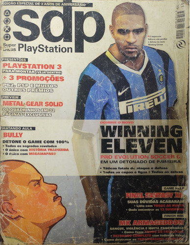 Revista Super Dicas Playstation 41 Winning Eleven Bully