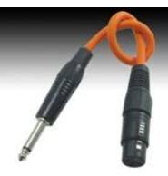 Rack Research Adaptador Xlr Hembra A Plug Macho 6.3 Mm