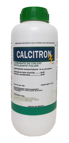 Calcictron Carbonato De Calcio 1 Lt