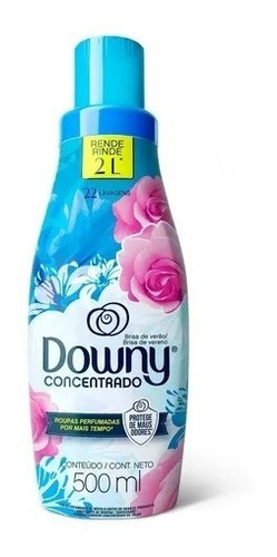 Imagen 3 de 8 de Pack X2 Suavizante Downy Botella Brisa De Verano 500ml