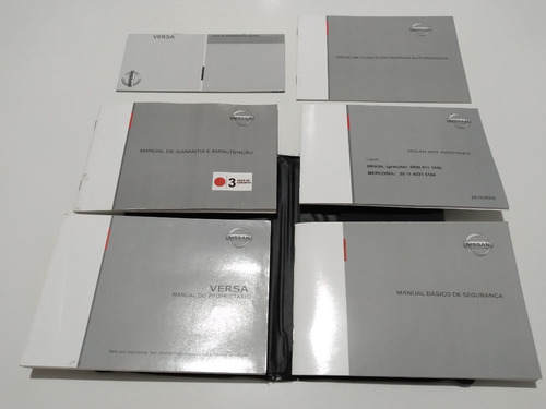 Manual Do Proprietario Versa Flex 2012/2013 Bf (Usado)