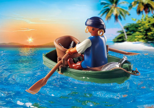 Set Playmobil Maletin Isla Pirata 70150 83