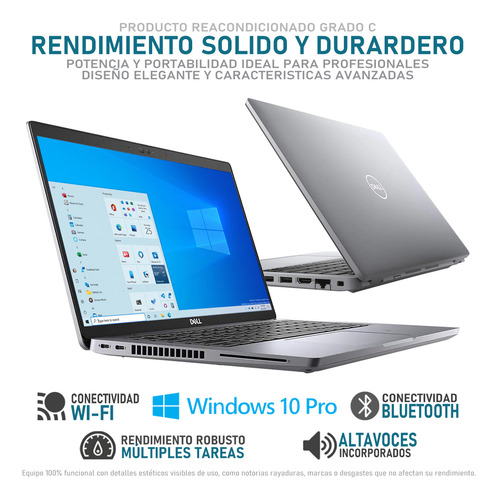 Laptop Dell Latitude 5420 Intel Core I5 16gb 512gb Grado C Gris (Reacondicionado)