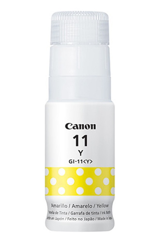 Botella De Tinta Canon Gi-11 Amarillo 70ml