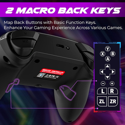 Pro Controller - Wireless Gamepad For Switch, Pc (windows &